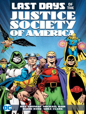 cover image of Last Days of the Justice Society of America